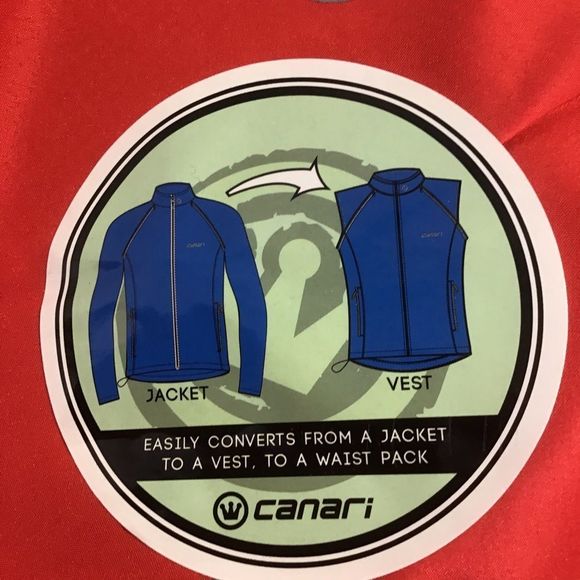 New CANARI Flash Transition Jacket, Radar Red, XL - Picture 5 of 9